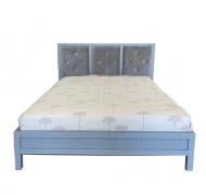 Ліжко Kartissa АМ-Кр1600М-С-Амаро сірий 160x200 см сірий