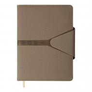 Дневник датированный NAVIGATOR светло-коричневый Buromax A5 2024