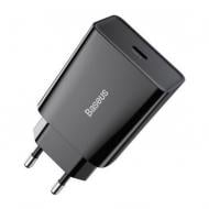 Мережевий зарядний пристрій BASEUS Speed Mini Quick Charger 1C 20W EU Black