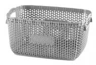 Кошик для зберігання Violet House 1008 Виолетта ANTRASIT б/кр. 5 л сірий 200x265x135 мм Кошик для зберігання Violet House 1008 Виолетта ANTRASIT б/кр. 5 л сірий 200x265x135 мм