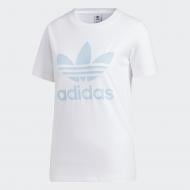 Футболка Adidas TREFOIL TEE FM3293 р.XS белый