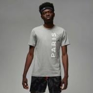 Футболка Nike PSG WORDMARK TEE DM3092-063 р.S сірий