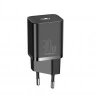 Сетевое зарядное устройство Super Si Quick Charger IC 30W EU Black
