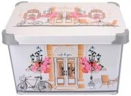 Кошик для зберігання Violet House 0647 DECOR CAFE с/кр. 10 л антрацит 165x350x235 мм Кошик для зберігання Violet House 0647 DECOR CAFE с/кр. 10 л антрацит 165x350x235 мм