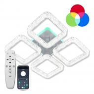 Люстра светодиодная Luminaria белый ICEBERG SQUARE RGB 80W 4S