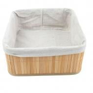 Корзина для хранения Eurogold 7014702399 бежевый квадратная 120x250x250 мм