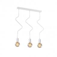 ВИТРИНА! Люстра подвесная Геотон Трио TZ084/3ML 3x40 Вт E27 белый 49481