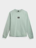 Свитшот 4F SWEATSHIRT M687 4FAW23TSWSM687-47S р.S зеленый