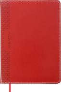 Дневник датированный VIENNA Buromax A5 2026 красный Дневник датированный VIENNA Buromax A5 2026 красный