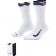 Шкарпетки Nike Court Multiplier Cushioned SK0118-906 р.XL білий/синій 2 шт.