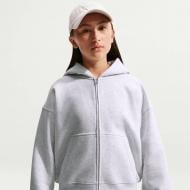 Джемпер Nike G NSW STUDIO FLC OS FZ HD IM4904-051 р.XL серый