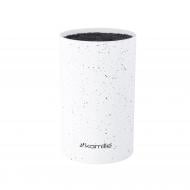 Подставка для ножей Kamille 18 см белая 7604-WT