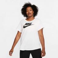 Футболка Nike TEE ESSNTL FUTURA PLUS CJ2301-100 р.1X белый