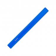 Линейка пластиковая 30 см матовая синяя 7530-02-A Axent