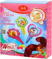Набор для создания украшения D&M Очарование Winx Club заколки из фетра 53916