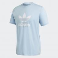 Футболка Adidas TREFOIL T-SHIRT FM3794 р.S блакитний