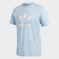 Футболка Adidas TREFOIL T-SHIRT FM3794 р.M голубой