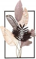 Декор настінний Leaves 86,4x57,2 см різнокольоровий Декор настінний Leaves 86,4x57,2 см різнокольоровий