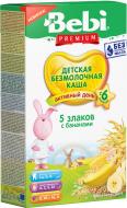 Каша безмолочная Bebi Premium 5 злаков с бананом 3838471035606 200 г Каша безмолочная Bebi Premium 5 злаков с бананом 3838471035606 200 г