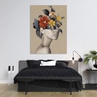 Постер Flowers (Pastel) 75x100 см Brushme FNK0088803