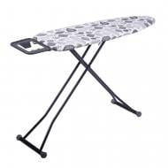 Гладильная доска Eurohome ALPINE 33x110 см моноблок (листья серые)