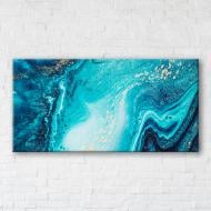 Постер Sea colors 70x140 см Brushme FNK0087608