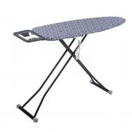 Гладильная доска Eurohome ALPINE PLUS 33x110 см моноблок с розеткой (абстракция серая)