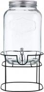 Емкость для напитков Lemonade 8 л с крышкой и краном на металлической подставке Емкость для напитков Lemonade 8 л с крышкой и краном на металлической подставке