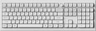Клавиатура беспроводная Keychron (V6U-F1-UA) V6 Ultra Red Switch White RGB
