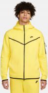 Джемпер Nike TCH FLC HOODIE FZ WR CU4489-765 р. S жовтий