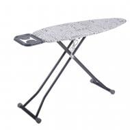 Гладильная доска Eurohome CLOUD 40x118 см моноблок с розеткой (черный текст)