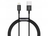 Кабель BASEUS Superior Series Fast Charging USB to Lightning 2.4A 1 м чорний із сірим (CALYS-A01)