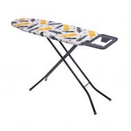 Гладильная доска Eurohome FLAME 30*105 см основа металлизированная сетка (перья желто-черные)