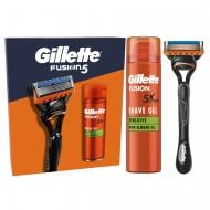 Подарунковий набір для чоловіків Gillette Fusion: Станок для гоління + Гель для гоління 200 мл