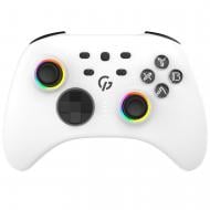 Геймпад беспроводной GamePro GPX13W 2.4G/BT 5.1/USB (Switch/PC/iOS/Android) RGB White white