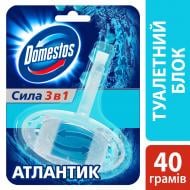 Туалетный блок Domestos Сила 3 в 1 Атлантик