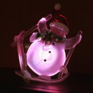Декорация новогодняя Снеговик с присоской RGB SNM-SC-03 встроенный светодиод (LED)
