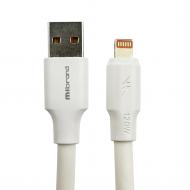 Кабель Mibrand MI-98 PVC Tube Cable USB for Lightning 120W 1 м белый (MIDC/98LW)