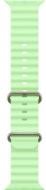 Ремінець Apple 49 мм Ocean Band Natural Titanium Finish neon green (MGCF4ZM/A)