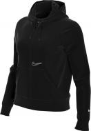 Джемпер Nike W NSW ESSNTL FZ HOODIE PRNT DJ4120-010 р. XL черный