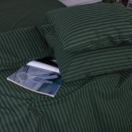 Наволочка Ranforce Elite 17-0612 Stripe Emerald 40x40 см зеленый MirSon