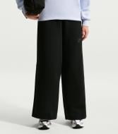 Брюки Nike G NSW TCH FLC WIDE LEG PANT IM4552-010 р. M черный