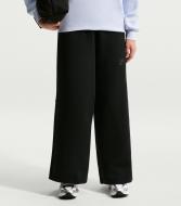 Брюки Nike G NSW TCH FLC WIDE LEG PANT IM4552-010 р. S черный