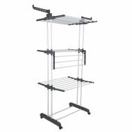 Сушилка для белья Eurohome Florence 22 м трехуровневая, серая