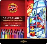 Набор карандашей Polycolor 24 цвета Koh-i-Noor Набор карандашей Polycolor 24 цвета Koh-i-Noor