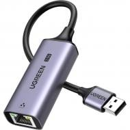 Переходник USB UGREEN 3.0 Type-A – Ethernet RJ45 2.5Gb CM648 0,2 м серый (25051)