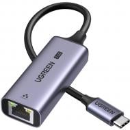 Переходник UGREEN USB-C 3.0 – Ethernet RJ45 2.5Gb CM648 0,2 м серый (25052)