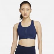 Бра Nike W NK DF SWSH ZIP FRONT BRA DD1205-410 р.M синий