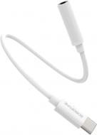 Адаптер Borofone Type-C to 3.5 Digital audio converter білий (BV13W)