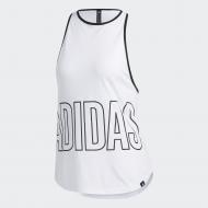 Майка Adidas ALPHA TNK GFX W FM5109 р.XL белый